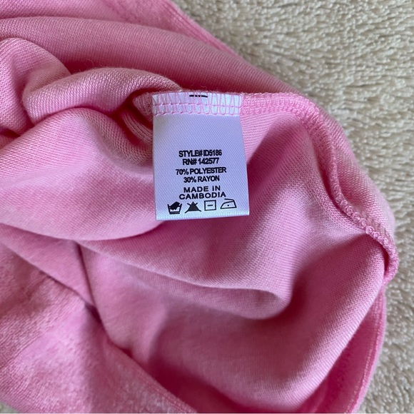 Pink Mini Dress / Swim Cover - Picture 4 of 6